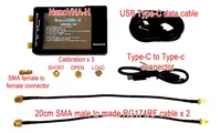 1.5GHz HF VHF UHF UV Vector Network Analyzer Antenna Analyzer With SD Card Slot Spectrum And 2.8" LCD