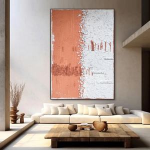 Cuadro Decorativo Acrílico Grande, Vertical, Abstracto, Minimalista, Creativo, Hecho a Mano, Arte Contemporáneo en Lienzo 3D, Regalo - Product Image 2