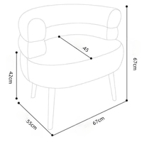 Fauteuil paresseux tendance BOBO en laine d'agneau, pour salle à manger, chambre, maquillage, salon, canapé une place, chaise longue minimaliste moderne
