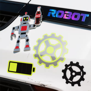 Vinilo Adhesivo Holográfico para Automóvil con Recubrimiento UV, Adhesivo Permanente Personalizado para Parachoques de Automóvil - Product Image 6