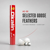 Ballon de football professionnel en gros, marque Okalin, AC 50, super durable, écologique, léger, en plumes d'oie, avec noyau composite en liège, 2 couches
