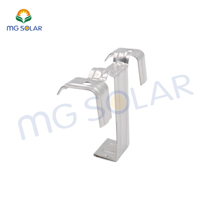 SUS 304 chất liệu năng lượng mặt trời nước xả clip cho 30/35/40 Độ dày PV mô-đun làm sạch Clip - Product Image 5