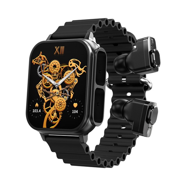 Newly Arrival N22 Smart Watch With Wireless Earbuds BT Earphone Two in One Smart Watch TWS Earphone With Multi Functions