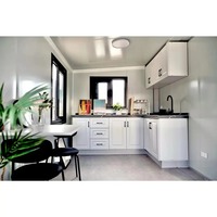 Maisons modulaires de maison de conteneur extensible préfabriquée de luxe de 20 pieds 30 pieds 40 pieds à vendre