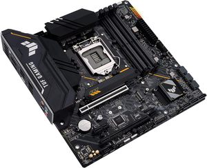 สภาพดีสำหรับเมนบอร์ด TUF GAMING B560M-PLUS LGA1200 รองรับซีพียู Intel เจน 10/11 รุ่น I7/I5/I3  4xDDR4 12GB M.2 NVMe PC B560 รองรับซีพียูเจน 10 - Product Image 4