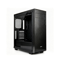 Boîtier PC en fibre de carbone haute rigidité, dissipation thermique efficace, anti-interférences, châssis d'ordinateur de jeu, certifié CE