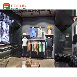 One-Stop Service Brand Store Aluminum Display System Concept Design Clothing Store - Product Image 2
