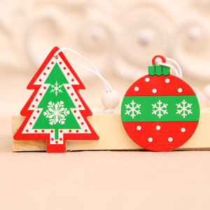 Christmas wooden <b>box</b> ornaments, Christmas balls, Christmas tree wooden ornaments, painted Christmas decorations, <b>small</b> <b>gifts</b> - Product Image 4