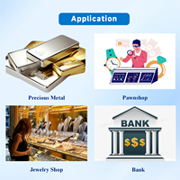 Dahometer DH-300K Basic Model High Accuracy Gold Purity & Density Testing Machine with Direct Reading 220V 3-Year Warranty