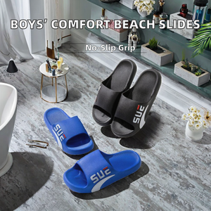 Sandales de plage d'été confortables en PVC de haute qualité pour garçons, respirantes, antidérapantes, légères, pour usage intérieur et extérieur, salle de bain - Product Image 2