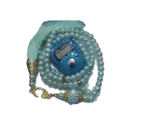 Ensemble cadeau de prière islamique, chapelet Tasbeeh à 99 perles, écran tactile LED, bague intelligente, système d'exploitation Symbian, autonomie de la batterie de 3 mois