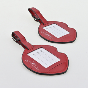 Thiết kế mới mini dễ thương thay đổi màu sắc da du lịch hành lý tag với biểu tượng tùy chỉnh in động vật hình dạng tùy chỉnh - Product Image 1