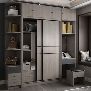 Armoire de rangement pour vêtements en bois sur mesure, design moderne en contreplaqué haut de gamme - Product Image 2