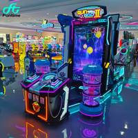 Simulator Sniper Elektronik Komersial FunTime dengan Mode Target Multi-Tahap, Jarak Tembak yang Dapat Disesuaikan, Kabinet Arcade Tembak-menembak