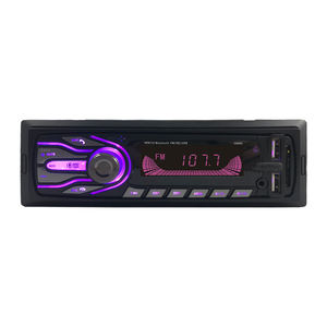 Autoradio 1 Din con Bluetooth, Estéreo para Auto, Reproductor MP3, <span class=keywords><strong>Radio</strong></span> FM, Compatible con Entrada de Audio AUX, Doble <span class=keywords><strong>USB</strong></span>, para Tablero, HS-5566TS, Certificación CE, RoHS - Product Image 3
