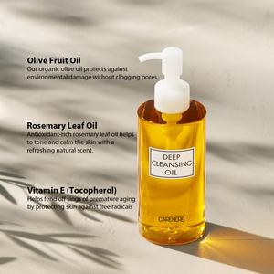 Organic Face Cleans Wash Products Clogging Pores Makeup Remover Facial Deep Cleansing Oil - Product Image 4