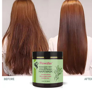 La película de Romero natural anticaída del cabello y el agua profunda se aplican al cabello seco o dañado no contiene sulfato - Product Image 6
