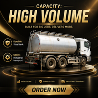 Nouvelle Conception de Citerne à Huile Combustible 30-60CBM, Semi-Remorque Citerne Personnalisable pour le Marché d'Afrique et du Moyen-Orient