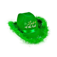 Irish St. Saint Patrick Patrick'S Lucky Day chapeau Festival Party Décorations Accessoires Chapeau Vert Pour St Patrick Jewelry Show