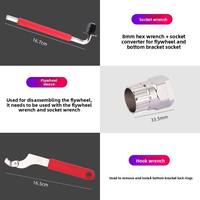 Boîte à outils de réparation de moto complète - Ensemble multifonctionnel de grande taille en acier à haute teneur en carbone, outils en acier, mallette rigide, fonctionnement manuel, OEM personnalisable