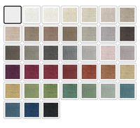 Voilages plissés couleur sauge clair en polyester/lin écologiques pour fenêtre française, idéaux pour salon moderne et chambre à coucher – Vente directe usine