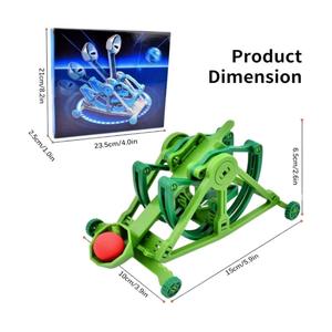 Kit <span class=keywords><strong>de</strong></span> construction <span class=keywords><strong>de</strong></span> catapulte 3D-Jouet <span class=keywords><strong>de</strong></span> puzzle <span class=keywords><strong>de</strong></span> moteur <span class=keywords><strong>de</strong></span> siège créatif avec pièces mobiles - Product Image 5