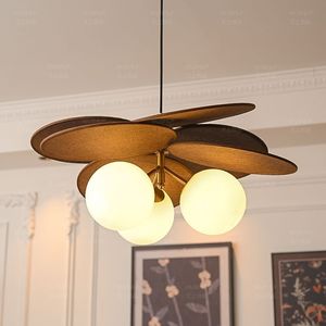 Lustre de Style rétro français du milieu du siècle <span class=keywords><strong>lampe</strong></span> de haricot magique en rotin japonais pour Bar salle à manger maison Restaurant pour chambre étude - Product Image 4
