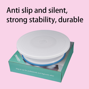 Nhà Máy Trực Tiếp Thân Thiện Với Môi Màu Trắng Bánh Nhựa Bàn Quay Món Tráng Miệng Nướng Công Cụ Thiết Lập Túi Đám Cưới Đóng Gói-Cho Trang Trí Bánh - Product Image 3