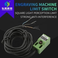 Interrupteur de fin de course carré pour machine de fraisage CNC, capteur de proximité inductif NPN/PNP NO/NC Omron