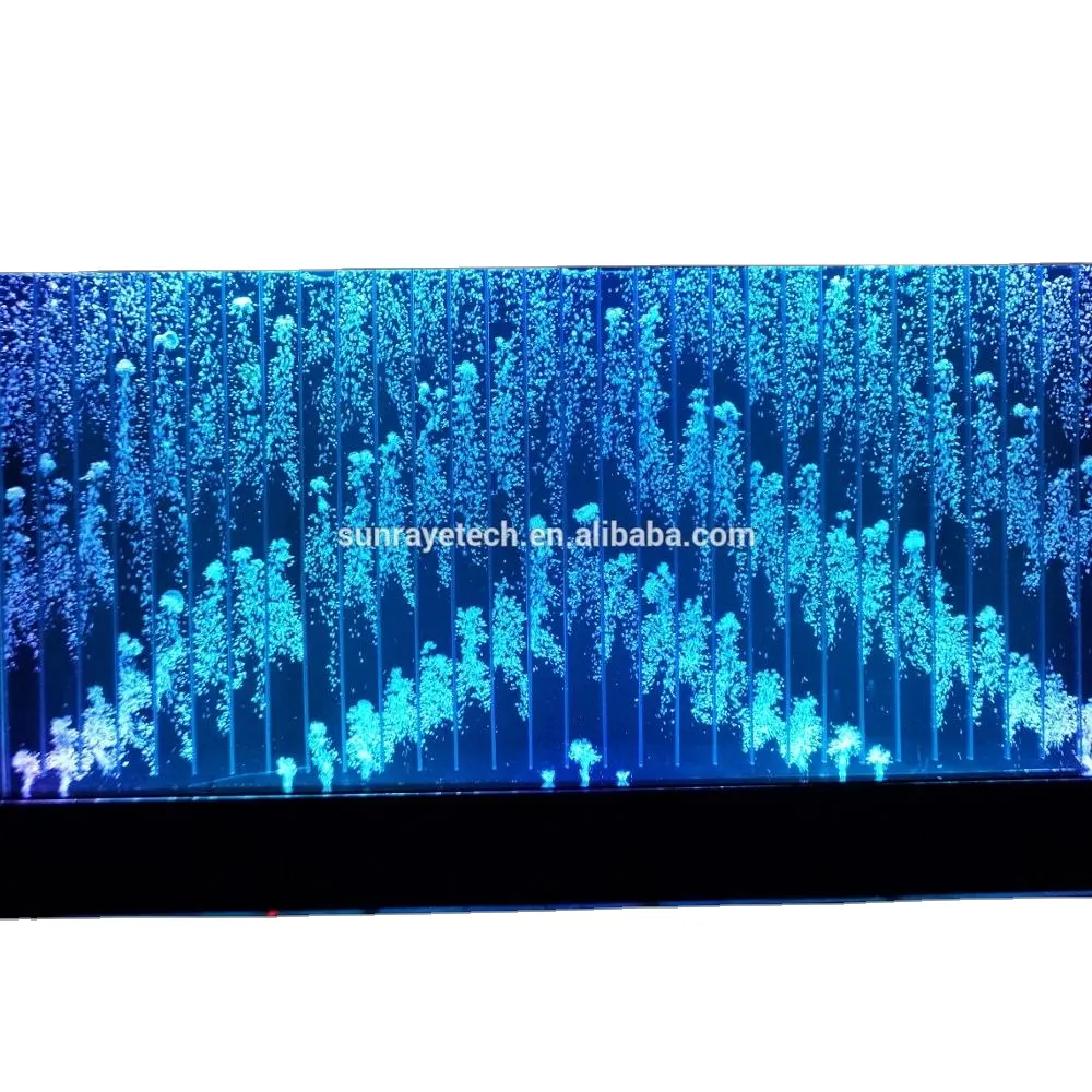 8ftx5ft Digitale da parete bolla di acqua programmato casuale bolla di acqua pannello per hotel KTV ristorante ufficio bar SPA Centro Commerciale