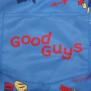 Anime Chucky Cosplay Horror Killer Halloween Costume Blue Cartoon Jumpsuit Overalls with Striped Shirt Party Clown <strong>Outfit</strong> - Product Image 5