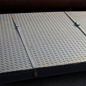 Piastra in acciaio inossidabile con motivo diamantato a scacchi resistente 316 304 201 foglio di acciaio al carbonio di vecchia categoria di prodotto - Product Image 3