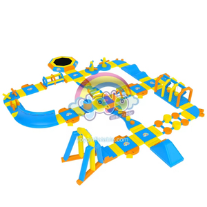 Parque Acuático Inflable de PVC en Oferta, Juegos Acuáticos Inflables para Lago, Parque Acuático Inflable para el Mar - Product Image 1