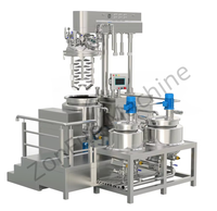 Homogénéisateur mélangeur à cisaillement élevé 100L-300L pour ligne de production de détergent liquide et de shampoing
