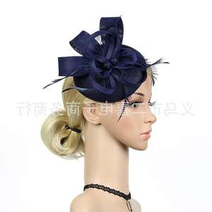 2401 erxi lin chapeaux cheval course Festival balle pince à cheveux accessoires usine vente directe chaude - Product Image 2