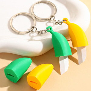 Porte-clés Couteau Express Banane Imprimé en 3D PLA 2026, Modèle de Fruit Simulé, Pendentif Utilitaire, Petit Cadeau pour Événement de Maternité - Product Image 1