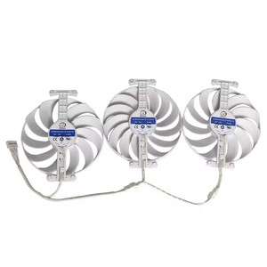 NOUVEAU Ventilateur GPU 95MM 7PIN CF1010U12S RTX3070 pour <span class=keywords><strong>ASUS</strong></span> <span class=keywords><strong>ROG</strong></span> <span class=keywords><strong>Strix</strong></span> RTX3090 3080TI <span class=keywords><strong>3080</strong></span> 3070TI 3070 Blanc Ventilateur de refroidissement pour carte graphique - Product Image 3