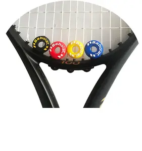 Gran oferta a granel amortiguadores de vibración de cuerdas de tenis amortiguador de silicona personalizado para raqueta de Pádel de tenis