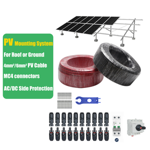 Systèmes solaires hors réseau à batterie murale empilables de 20 kW, stockage d'énergie domestique, panneaux en silicium monocristallin haute efficacité - Product Image 2