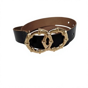 Vintage Eco-Friendly Cow Hide Steel Pin Buckle Belt 3.8CM Width 138CM Length 3D Design Solid Pattern Unisex Adult OEM/ODM - Product Image 5