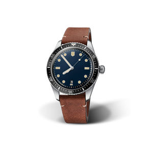 Montre automatique de plongée en acier inoxydable avec couronne à visser de luxe - Product Image 2