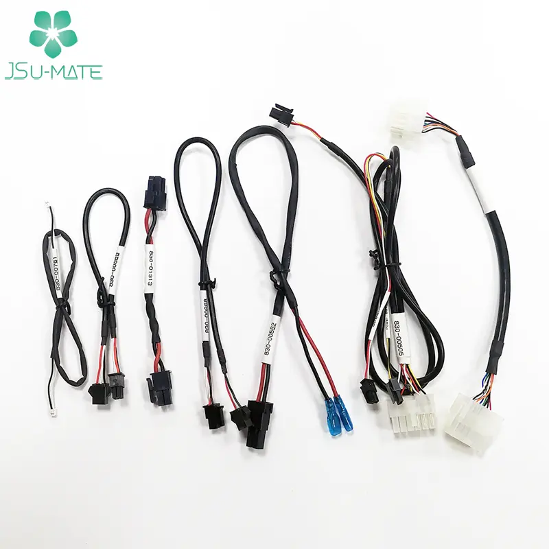 Производитель Molex JST 1,0 1,25 1,5 2,0 2,54 мм шаг 2p 3p 4p 5p 6p соединительный кабель OEM сборка жгут проводов JST кабель