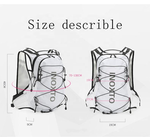 Outdoor Bags Double Shoulder <b>Cycling</b> Jogging Backpack Trail Running Hydration Vest Marathon <b>Water</b> <b>Bottle</b> Holder Backpack - Product Image 6