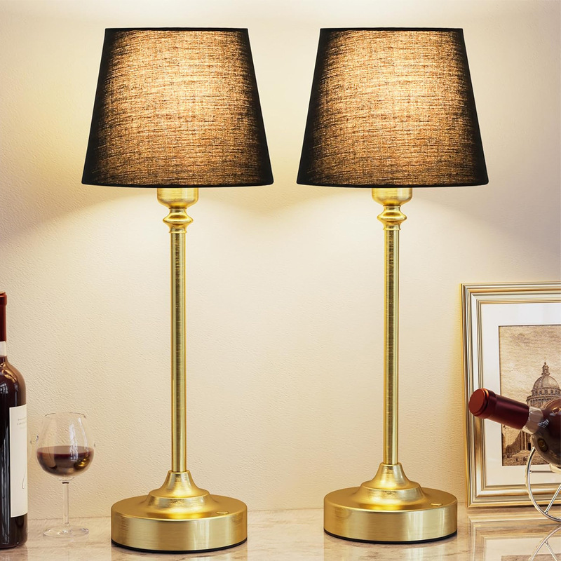 Gold + black cloth cover