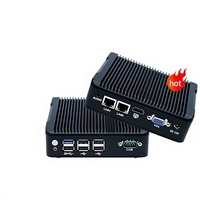 Mini PC industriel embarqué double réseau HT, sans ventilateur, faible consommation d'énergie, garantie 3 ans