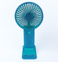 Sèche-Cheveux à Main en Diamant Mini Ventilateur Portable pour Extensions de Cils