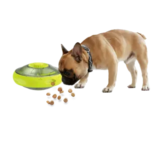 AFP vật nuôi tâm trí kích thích thực phẩm Trò chơi UFO bền tương tác điều trị Dispenser câu đố mê cung Làm Giàu lung lay đồ chơi cho chó