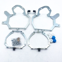 Pièces de véhicule, accessoires de phares, cadre adaptateur de projecteur pour Volvo V40 AFS 2013-2016, support de projecteur LED pour la rénovation automobile