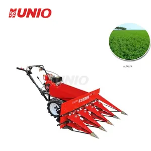 Hot Selling Portable Hydraulic Lifting Header Harvester Rice Wheat Corn Grain Reaper Binder For Farm