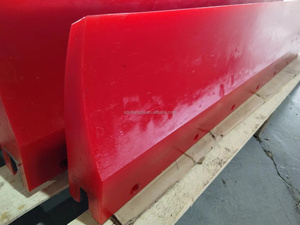 Customizable Heavy Duty Polyurethane Blade Conveyor Belt Cleaner / Belt Scraper for Coal Mining With Casting MDI Polyurethane Sc - Product Image 4